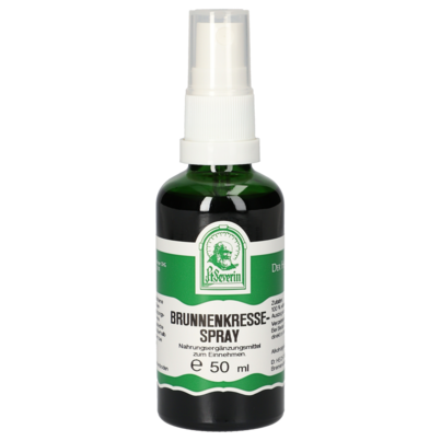 Sie sehen eine Packung BRUNNENKRESSE SPRAY 50 ML, Produktbild: 01 BRUNNENKRESSE SPRAY 50 ML, A-Nr.: 4443728 - 01