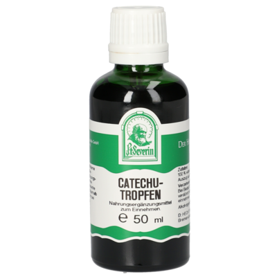 Sie sehen eine Packung CATECHU TROPFEN 50 ML, Produktbild: 01 CATECHU TROPFEN 50 ML, A-Nr.: 4402600 - 01