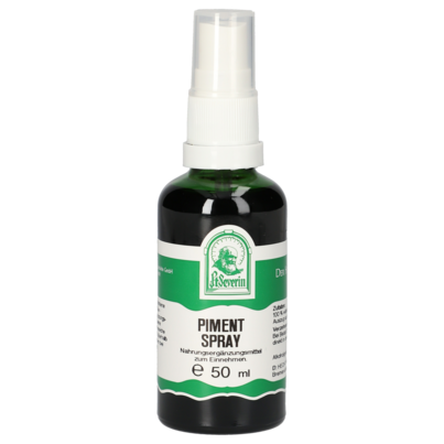 Sie sehen eine Packung PIMENT SPRAY 50 ML, Produktbild: 01 PIMENT SPRAY 50 ML, A-Nr.: 5471402 - 01