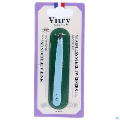 Vitry Farbige Zupfpinzette, Schräge Spitze_12 1pc, A-Nr.: 4627581 - 25