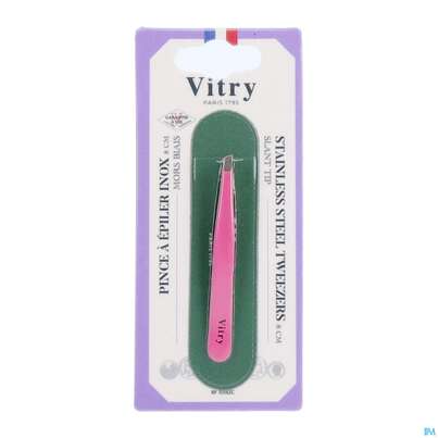 Sie sehen eine Packung Vitry Haarpinzette Pocket_12 1pc, Produktbild: 04 Vitry Haarpinzette Pocket_12 1pc, A-Nr.: 4633038 - 04