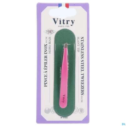 Sie sehen eine Packung Vitry Haarpinzette Pocket_12 1pc, Produktbild: 05 Vitry Haarpinzette Pocket_12 1pc, A-Nr.: 4633038 - 05