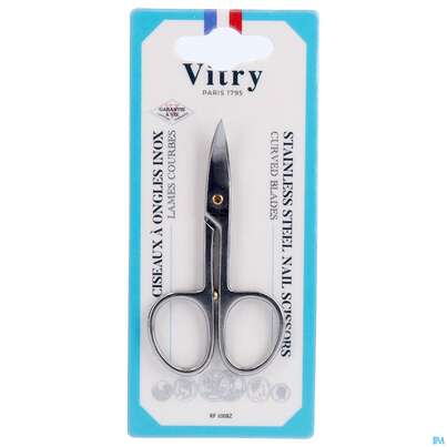 Sie sehen eine Packung Vitry Nagelschere Gebogene Klingen 1pc, Produktbild: 04 Vitry Nagelschere Gebogene Klingen 1pc, A-Nr.: 4633191 - 04