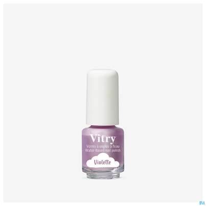 Sie sehen eine Packung Vitry Wasser-nagellack Violette 4ml, Produktbild: 05 Vitry Wasser-nagellack Violette 4ml, A-Nr.: 5820653 - 05