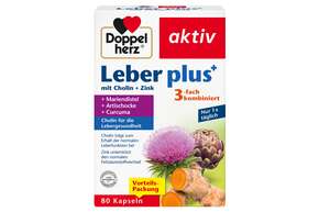 Doppelherz Leber plus mit Cholin + Zink, A-Nr.: 5817993 - 01