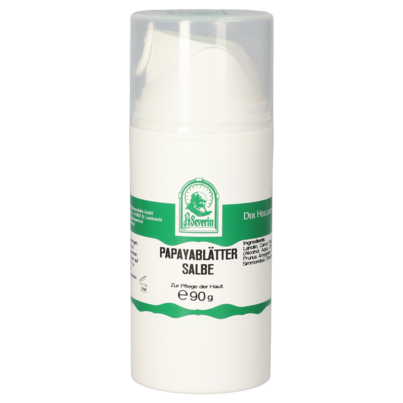 Sie sehen eine Packung PAPAYABLÄTTER SALBE 90 G, Produktbild: 01 PAPAYABLÄTTER SALBE 90 G, A-Nr.: 5832685 - 01