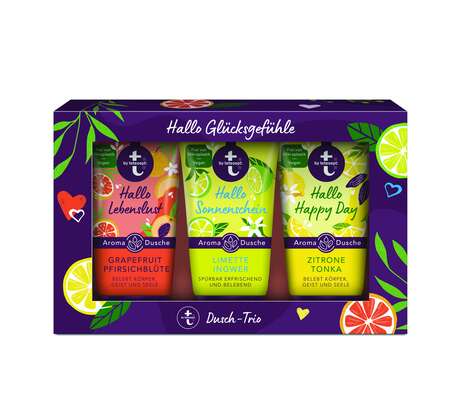 Sie sehen eine Packung t by tetesept Hallo Glücksgefühle Set, Produktbild: 01 t by tetesept Hallo Glücksgefühle Set, A-Nr.: 6118197 - 01