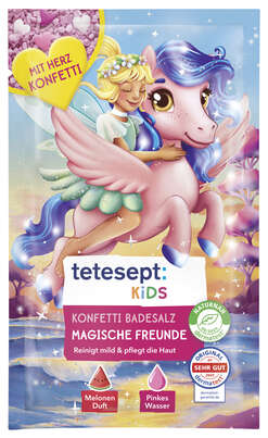 Tetesept Kids Badesalz Konfetti Beste Freunde 45g, A-Nr.: 6117631 - 03