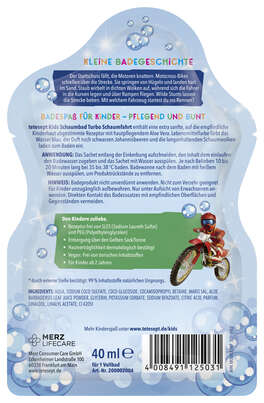 TETESEPT KIDS SCHAUMBAD Turbo Schaumfahrt 40ml, A-Nr.: 6117654 - 05