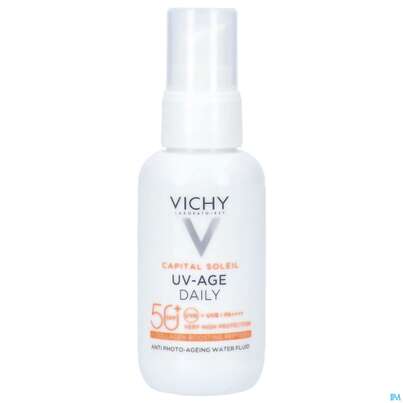 Sonnenprodukte Vichy/capital Soleil Gesichtscreme Uv-age Lsf50+ 40ml, A-Nr.: 5360950 - 16