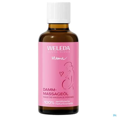 Sie sehen eine Packung Weleda Damm-massageoel 50ml, Produktbild: 09 Weleda Damm-massageoel 50ml, A-Nr.: 2572870 - 09