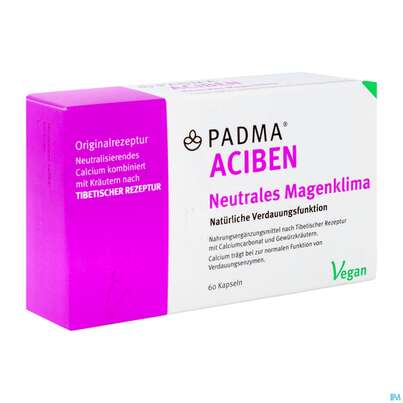 Padma Kapseln Aciben Magenbalance 60st, A-Nr.: 4730250 - 04