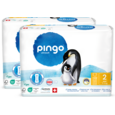 Sie sehen eine Packung Bio Windeln Nr.2 Mini Jumbo 3-6kg Pinguin – Pingo Swiss, Produktbild: 01 Bio Windeln Nr.2 Mini Jumbo 3-6kg Pinguin – Pingo Swiss, A-Nr.: 4559537 - 01