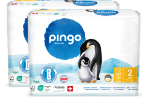 Bio Windeln Nr.2 Mini Jumbo 3-6kg Pinguin – Pingo Swiss, A-Nr.: 4559537 - 01