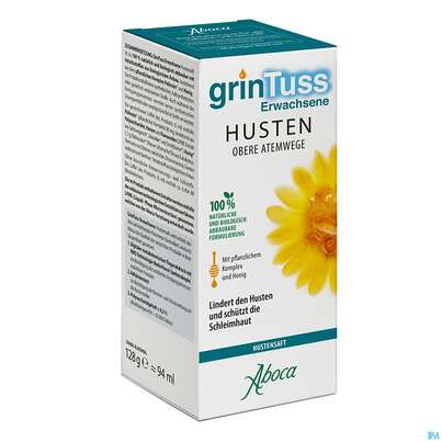 Hustensaft Aboca Grintuss Erwachsene Jugendliche Ab 12jahre 128g, A-Nr.: 5571902 - 02