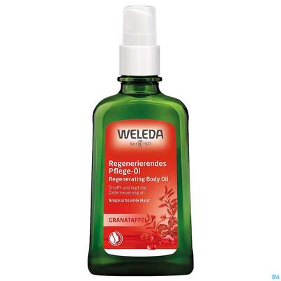 Sie sehen eine Packung Weleda Granatapfel Regenerierendes Pflege-oel 100ml, Produktbild: 05 Weleda Granatapfel Regenerierendes Pflege-oel 100ml, A-Nr.: 4583613 - 05
