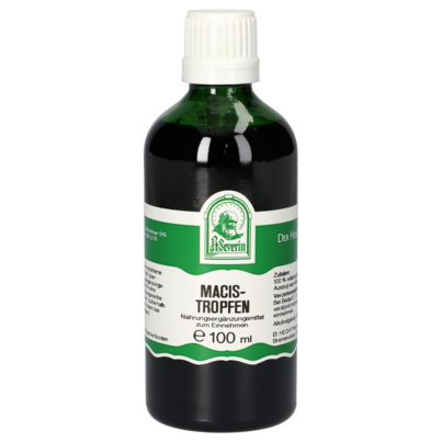 Sie sehen eine Packung MACIS TROPFEN 100 ML, Produktbild: 01 MACIS TROPFEN 100 ML, A-Nr.: 4485371 - 01