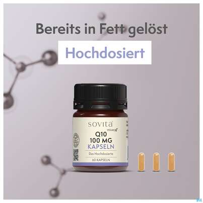 Q-10 Kapseln 100mg Sovita 60st, A-Nr.: 3863351 - 09
