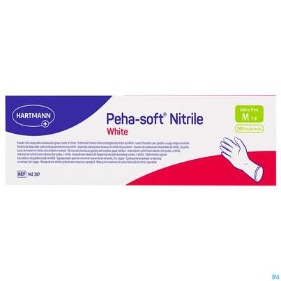 Untersuchungshandschuhe Peha/soft/puderfrei Nitrile Unsteril White Xl 180st, A-Nr.: 3994076 - 03