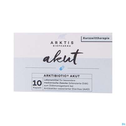 Sie sehen eine Packung Arktis Arktibiotic Kapseln Akut 30st, Produktbild: 01 Arktis Arktibiotic Kapseln Akut 30st, A-Nr.: 4750382 - 01