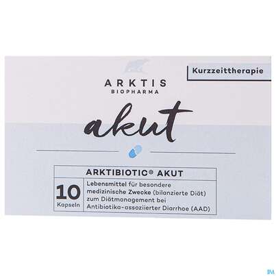 Sie sehen eine Packung Arktis Arktibiotic Kapseln Akut 30st, Produktbild: 02 Arktis Arktibiotic Kapseln Akut 30st, A-Nr.: 4750382 - 02