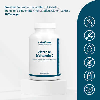 NatuGena Zistrose &amp; Vitamin C Kapseln, A-Nr.: 6040325 - 03