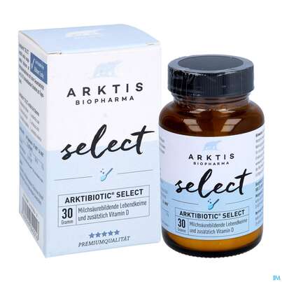 Sie sehen eine Packung Arktis Arktibiotic Pulver Select 30g, Produktbild: 04 Arktis Arktibiotic Pulver Select 30g, A-Nr.: 4750264 - 04