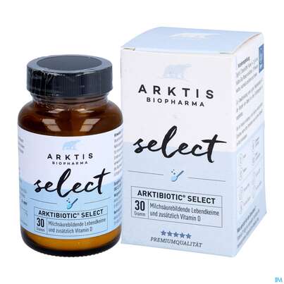 Sie sehen eine Packung Arktis Arktibiotic Pulver Select 30g, Produktbild: 06 Arktis Arktibiotic Pulver Select 30g, A-Nr.: 4750264 - 06