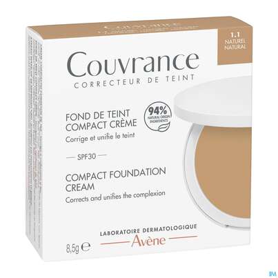 Avene Couvrance Kompakt Creme-make-up Natural 1.1 8,5g, A-Nr.: 5862367 - 02