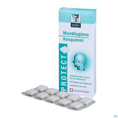 Baders Protect Mundhygiene Kaugummi Cur 20st, A-Nr.: 4111469 - 04