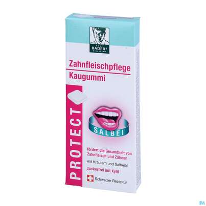 Baders Protect Zahnfleischpflege Kaugummi Cur 20st, A-Nr.: 4111541 - 02