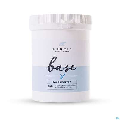 Sie sehen eine Packung Basen Pulver Arktis 250g, Produktbild: 01 Basen Pulver Arktis 250g, A-Nr.: 4750778 - 01