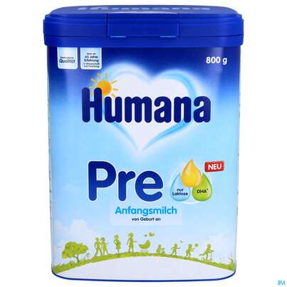 Humana Anfangsmilch Pulver Von Geburt An Pre 750g, A-Nr.: 5417041 - 05