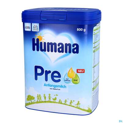 Humana Anfangsmilch Pulver Von Geburt An Pre 750g, A-Nr.: 5417041 - 03