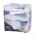 Sie sehen eine Packung Inkontinenz Molicare Premium/mobile/10tropfen Schwart L 100-150cm 14st, Produktbild: 04 Inkontinenz Molicare Premium/mobile/10tropfen Schwart L 100-150cm 14st, A-Nr.: 4843764 - 04