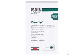 Isdin Verrutop Ampullen Warts 2u 100 Microl 2st, A-Nr.: 5160984 - 01