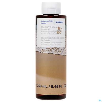 Korres Sea Salt Coconut Duschgel 250ml, A-Nr.: 5793175 - 01
