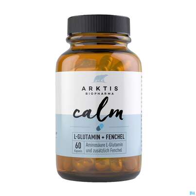 Sie sehen eine Packung L-glutamin +fenchel Kapseln Arktis 60st, Produktbild: 02 L-glutamin +fenchel Kapseln Arktis 60st, A-Nr.: 4750620 - 02
