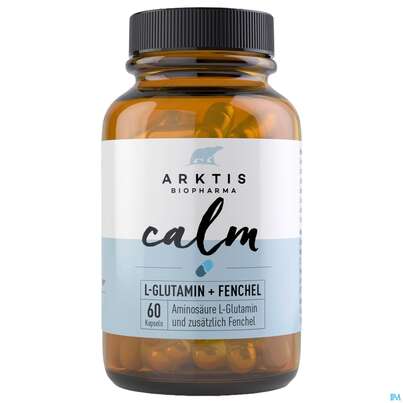 Sie sehen eine Packung L-glutamin +fenchel Kapseln Arktis 60st, Produktbild: 03 L-glutamin +fenchel Kapseln Arktis 60st, A-Nr.: 4750620 - 03