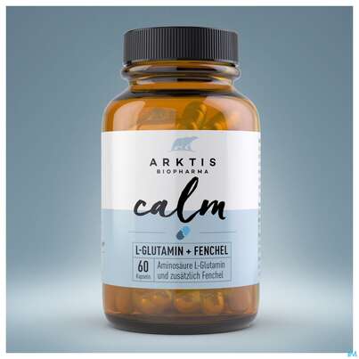 Sie sehen eine Packung L-glutamin +fenchel Kapseln Arktis 60st, Produktbild: 08 L-glutamin +fenchel Kapseln Arktis 60st, A-Nr.: 4750620 - 08