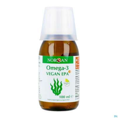 Sie sehen eine Packung Omega -3 Norsan Oel/vegan/epa/hochd. Orangengeschmack 100ml, Produktbild: 10 Omega -3 Norsan Oel/vegan/epa/hochd. Orangengeschmack 100ml, A-Nr.: 5948034 - 10