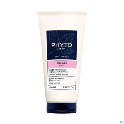 Sie sehen eine Packung Phyto Curls Hydration Conditioner 175ml, Produktbild: 02 Phyto Curls Hydration Conditioner 175ml, A-Nr.: 5932091 - 02