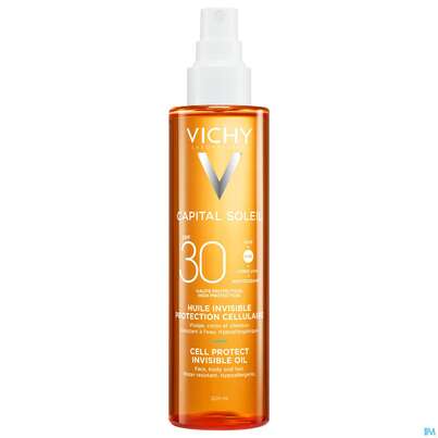 Sonnenprodukte Vichy/capital Soleil Cell Protect Oil Lsf30 200ml, A-Nr.: 5921182 - 02