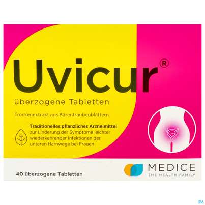 Uvicur Ueberzogene Tabl 40st, A-Nr.: 5543372 - 01