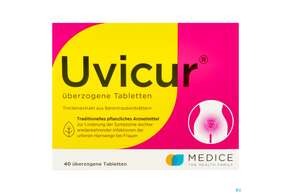 Uvicur Ueberzogene Tabl 40st, A-Nr.: 5543372 - 01