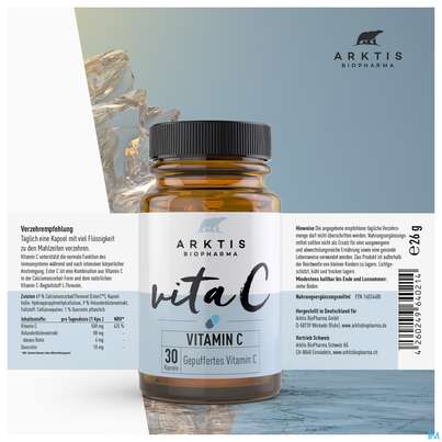 Vitamin C Kapseln Arktis 30st, A-Nr.: 4750608 - 06