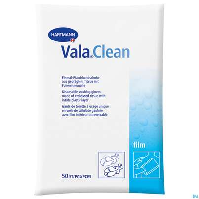 Waschhandschuhe Valaclean Film 50st, A-Nr.: 1369687 - 02