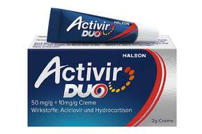 Activir Duo 50 mg/g + 10 mg/g Creme, A-Nr.: 4964077 - 01