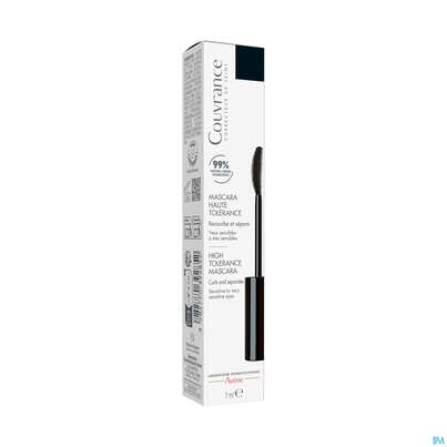 Sie sehen eine Packung Avène Couvrance Hochverträgliche Mascara Schwarz 7ml, Produktbild: 05 Avène Couvrance Hochverträgliche Mascara Schwarz 7ml, A-Nr.: 4009392 - 05