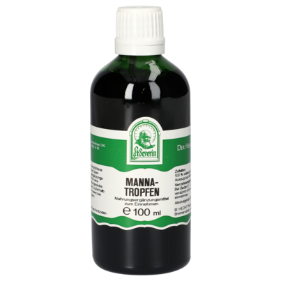 Sie sehen eine Packung MANNA TROPFEN 100 ML, Produktbild: 01 MANNA TROPFEN 100 ML, A-Nr.: 4484584 - 01